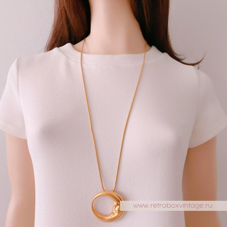 ANNE KLEIN Кулон на цепочке «Полумесяц» ANNE KLEIN Кулон на цепочке «Полумесяц»