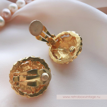 ANNE KLEIN Клипсы «Львы»