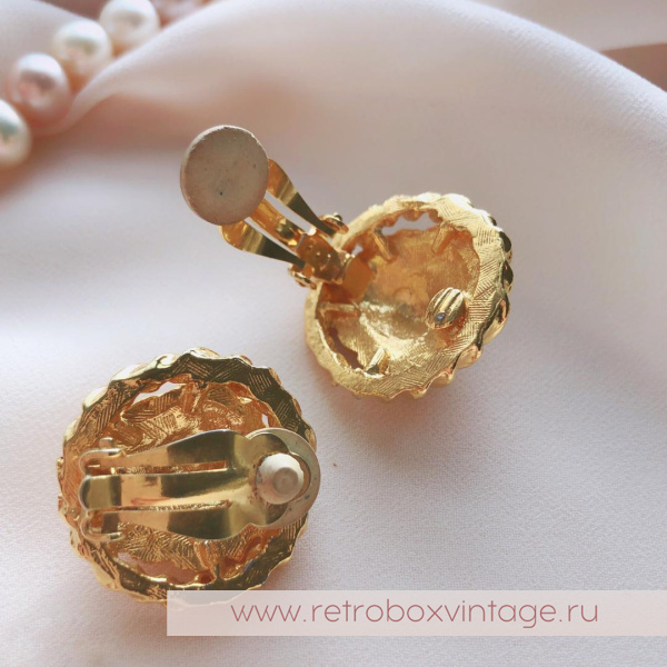 ANNE KLEIN Клипсы «Львы»