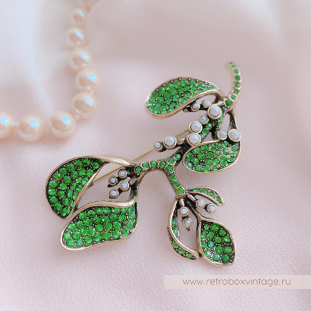 HEIDI DAUS Брошь «Поцелуй весны»