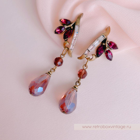 SWEET ROMANCE Серьги «Джульетта: аметист»