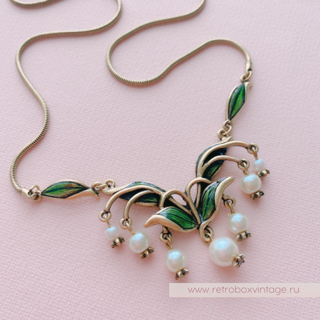 SWEET ROMANCE Колье «Жемчужные ландыши» SWEET ROMANCE Колье «Жемчужные ландыши»