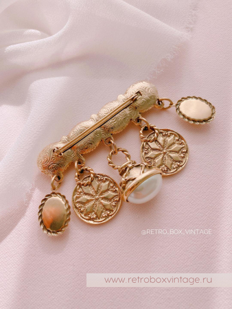 1928 JEWELRY Брошь-бар «Утро Шахерезады»