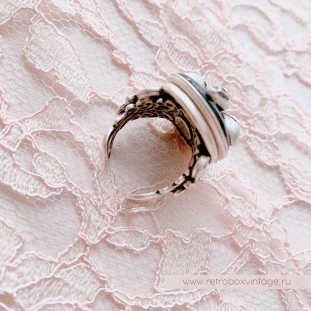 SWEET ROMANCE Кольцо «Королевская лилия - флер де лис» серебро