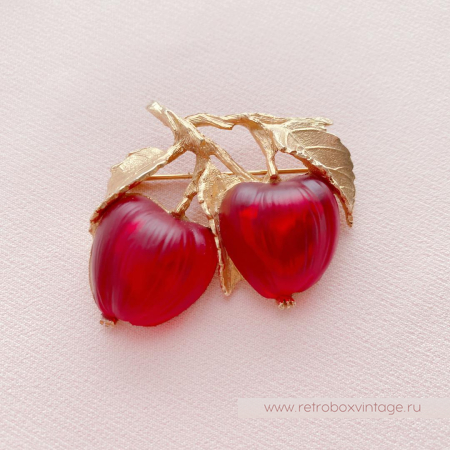 NAPIER Брошь «Райские яблочки»