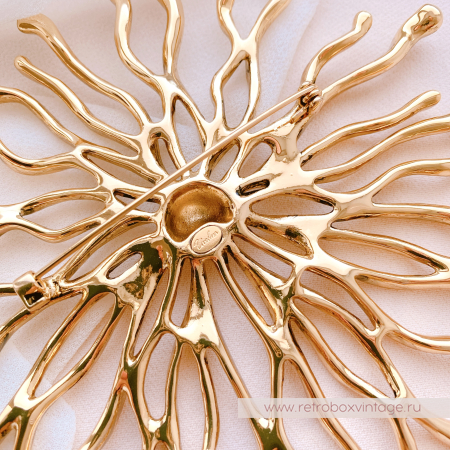 UVELINA Брошь "Цветок Солнца"