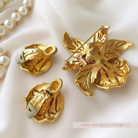 CINER Комплект «Золотые орхидеи»