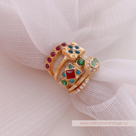 SWEET ROMANCE Сет колец «Ренессанс» (5 шт в комплекте)