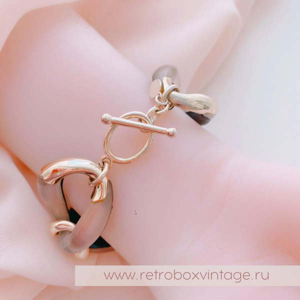 ALEXIS BITTAR Браслет «Мерцающая карамель» (уценка)