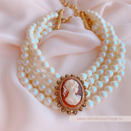 GRAZIANO Чокер с камеей «Ваше величество» GRAZIANO Чокер с камеей «Ваше величество»