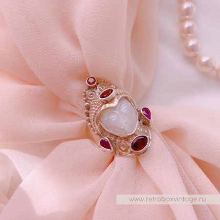 SAJEN Кольцо «Перламутровая богиня» стерлинг 925