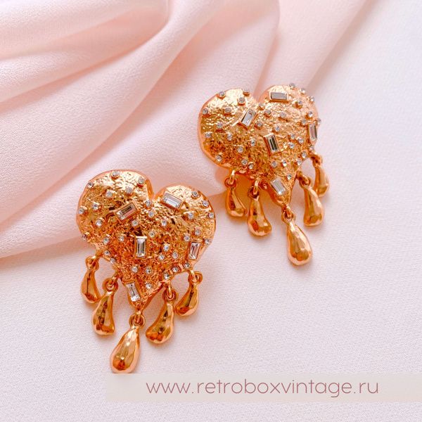 ZARA Серьги "Тающее сердце"