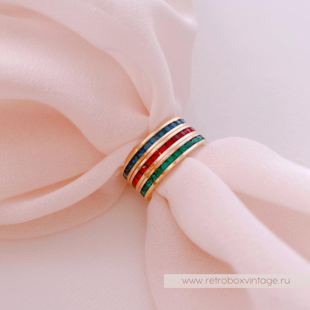 JOAN RIVERS Трио колец «Кристальные дорожки этернити»