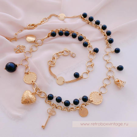 JOAN RIVERS Ожерелье «Ключ от сердца»