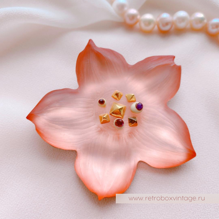 ALEXIS BITTAR Брошь «Рассветный цветок»