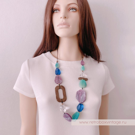 MOON PARIS Ожерелье «Шармэль» с крупными бусинами MOON PARIS Ожерелье «Шармэль» с крупными бусинами