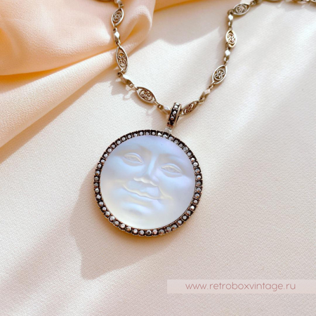 KIRKS FOLLY Кулон «Лунный свет» на цепочке SWEET ROMANCE