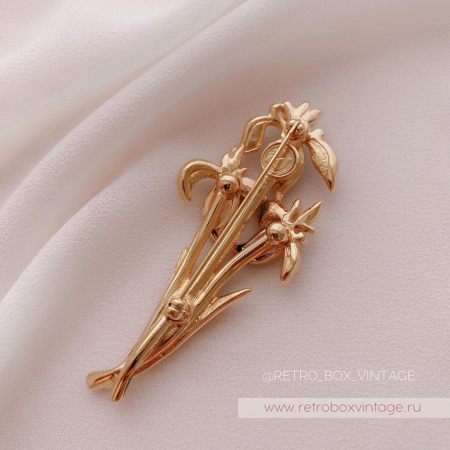 SWAROVSKI Брошь «Букет нежных ирисов» SWAROVSKI Брошь «Букет нежных ирисов»