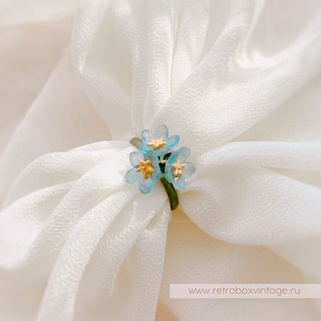 MICHAEL MICHAUD Кольцо "Три голубых незабудки"