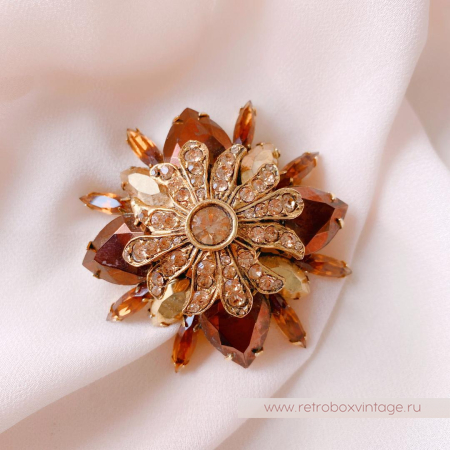 GRAZIANO Брошь «Симфония: мальтийский крест»