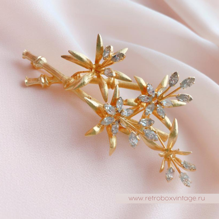 VENDOME Брошь «Цветущий бамбук» VENDOME Брошь «Цветущий бамбук»