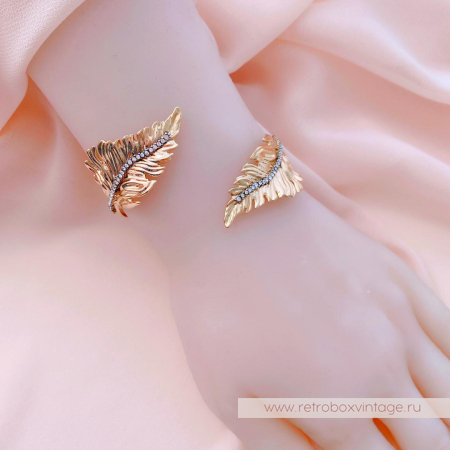 ALEXIS BITTAR Браслет-каф «Золотые перья» ALEXIS BITTAR Браслет-каф «Золотые перья»
