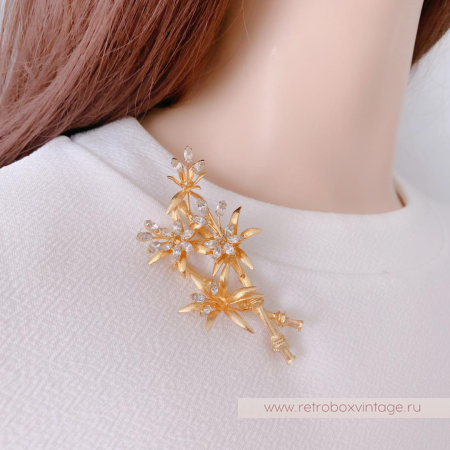 VENDOME Брошь «Цветущий бамбук» VENDOME Брошь «Цветущий бамбук»