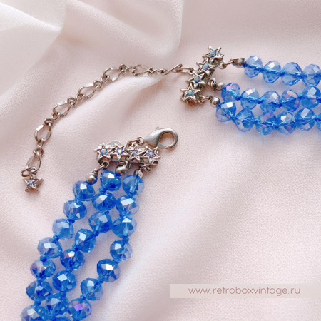 KIRKS FOLLY Колье «Голубая императрица-луна»