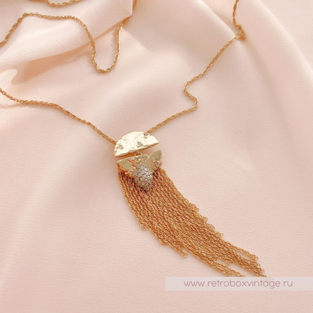 ALEXIS BITTAR Комплект «Полет кометы» кулон на цепочке и серьги