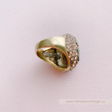 HEIDI DAUS Кольцо «Жук-скарабей»