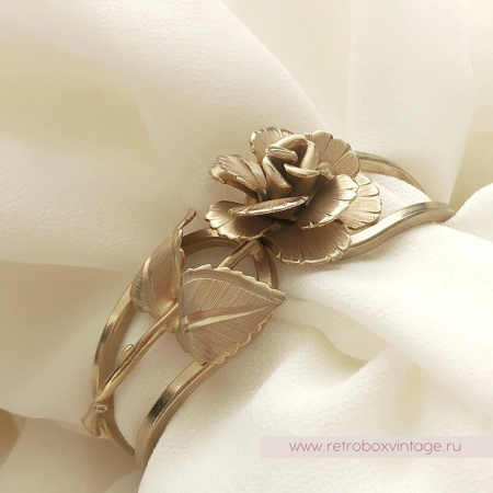 GIOVANNI Ожерелье и браслет «Золотая роза»