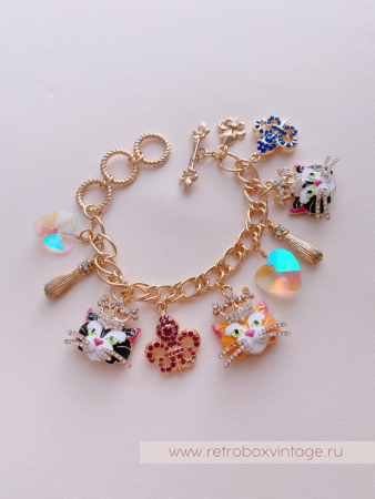 RITZY COUTURE Браслет «Королева кошек»