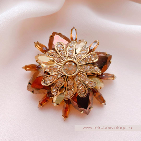 GRAZIANO Брошь «Симфония: мальтийский крест»