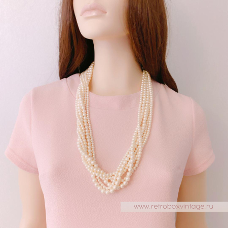 MARVELLA Ожерелье «Жемчужные каскады» шесть нитей