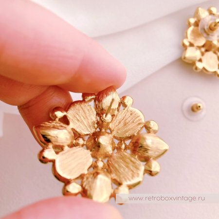 MONET Серьги «Мальтийская мозаика»