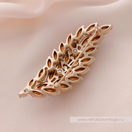 TRIFARI Брошь «Фиолетовое перо» TRIFARI Брошь «Фиолетовое перо»