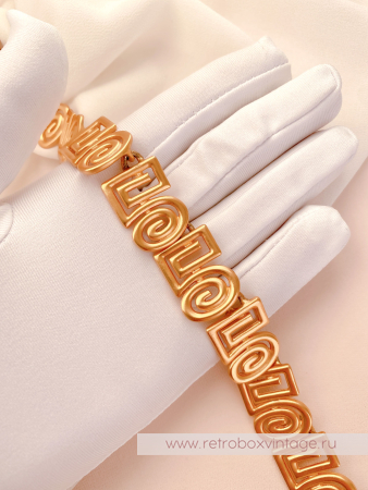 ANNE KLEIN Ожерелье "Золотые арабески"