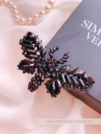 VERA WANG Брошь «Легкость мотылька»