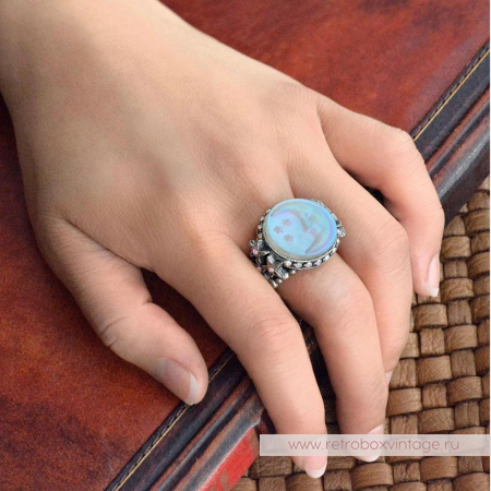 SWEET ROMANCE Кольцо «Лунная соната: бронза»