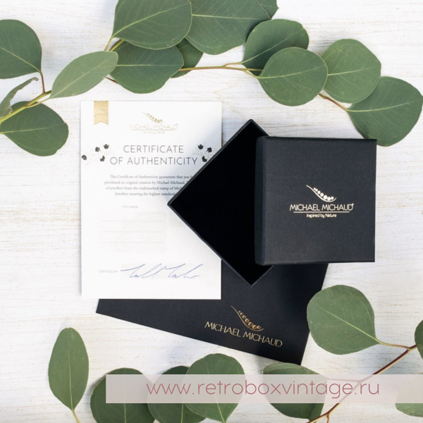 MICHAEL MICHAUD Фирменная коробка №3 (12,5х16,5х2,5 см)