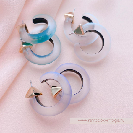 ALEXIS BITTAR Серьги «Стильные полукольца» в ассортименте