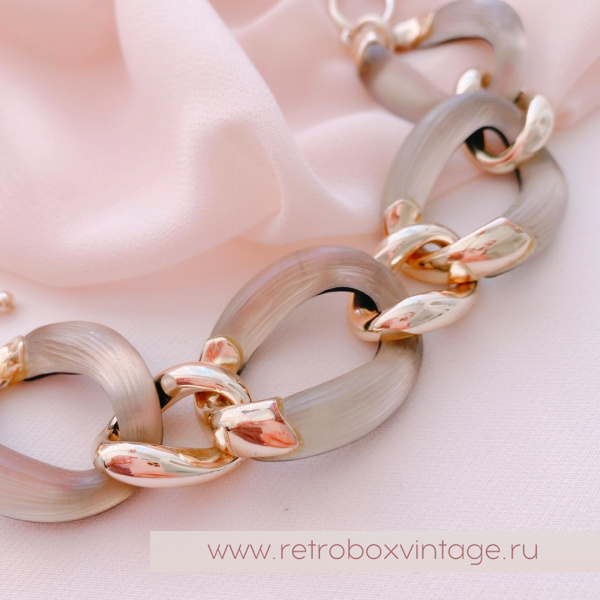 ALEXIS BITTAR Браслет «Мерцающая карамель» (уценка)