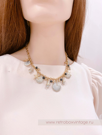 TALBOTS Колье «Морское путешествие: ракушки и морские звезды»