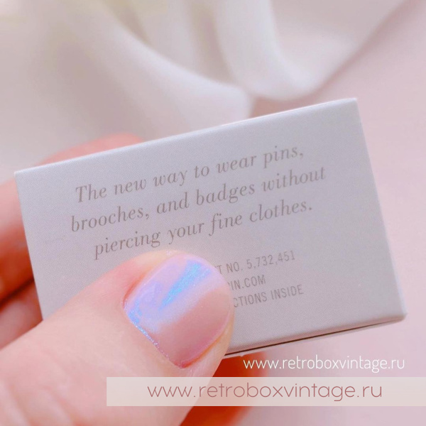 Аксессуар Магнитный держатель броши или кулона «Не порть одежду!» Аксессуар Магнитный держатель броши или кулона «Не порть одежду!»