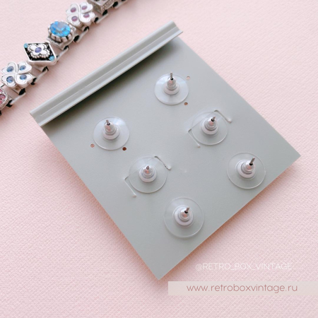 SWEET ROMANCE Трио серьги-пусеты «Сильвия»