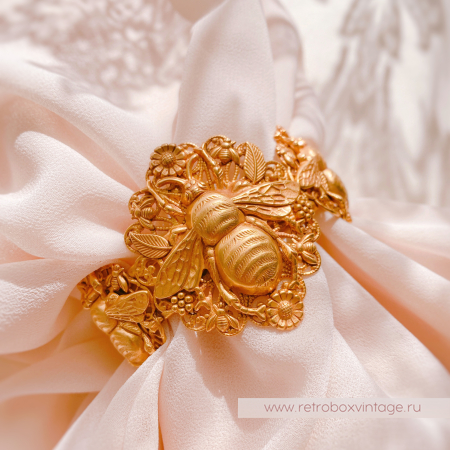 ASKEW LONDON Браслет «Золотые пчелы»