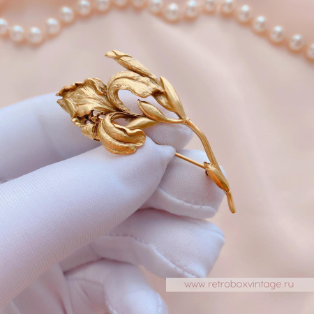 NGA / NATIONAL GALLERY OF ART Брошь «Нежный ирис»