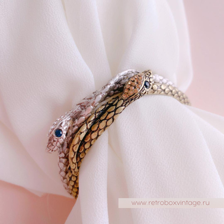 SWEET ROMANCE Браслет-обруч «Змея-хранительница: бронза» SWEET ROMANCE Браслет-обруч «Змея-хранительница: бронза»