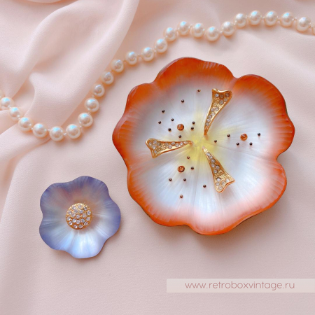 ALEXIS BITTAR Комплект «Броши пара кувшинок»