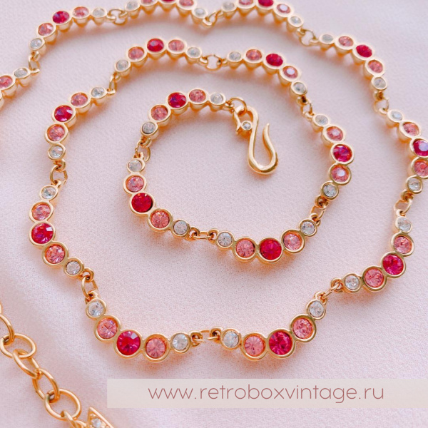 SWAROVSKI Ожерелье «Розовые мечты»